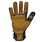 Ironclad Performance Wear Leather Palm Gloves, Wing Thumb, Black/Tan, L, 1 PR RWG04L - alternate 2